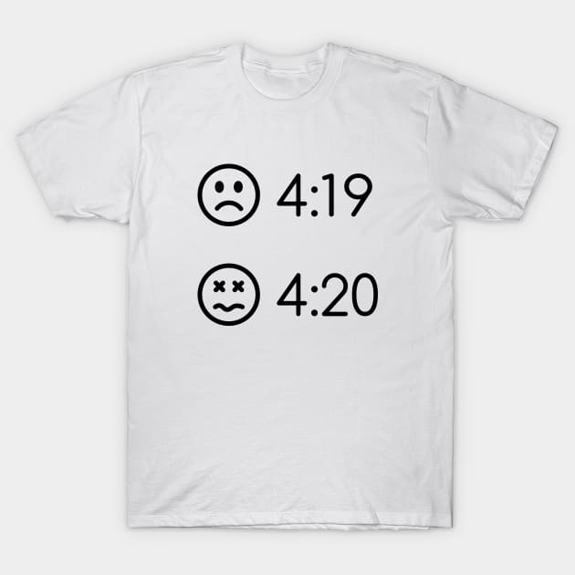 420 T-Shirt by Florin Tenica